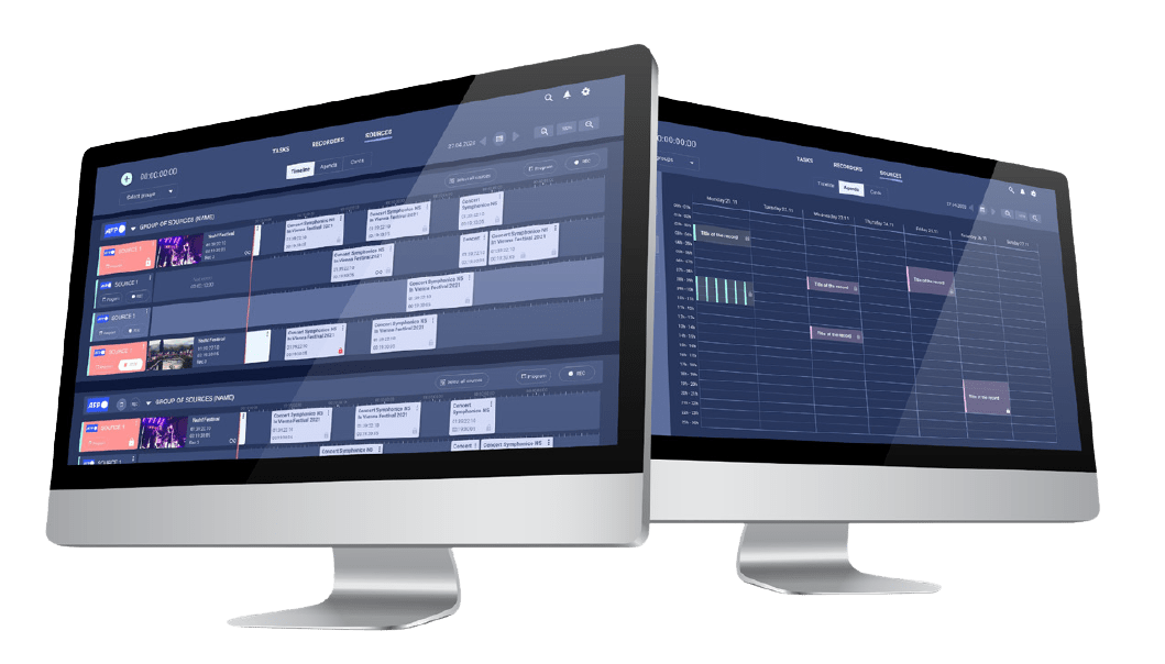 Harmonic Spectrum Media Studio Application - Premium Light Illustration Gallery - 4K